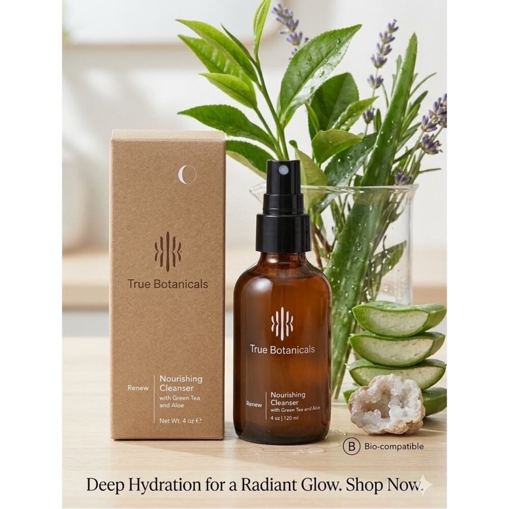 True Botanicals Renew Nourishing Cleanser 50 mL - NEW in Box